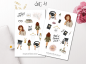 Preview: Girl Girlboss Sticker Set